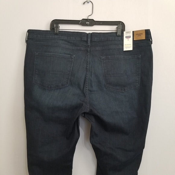NWT Denizen Levi's Dark Wash Mid Rise Skinny Jeans Size 26 - Picture 5 of 9